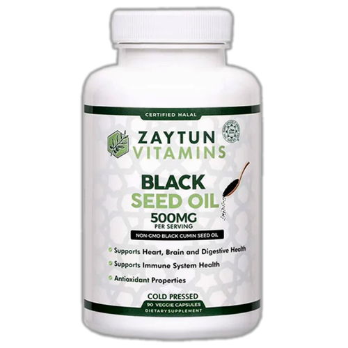 Black Seed Oil 500mg (90 Capsules)